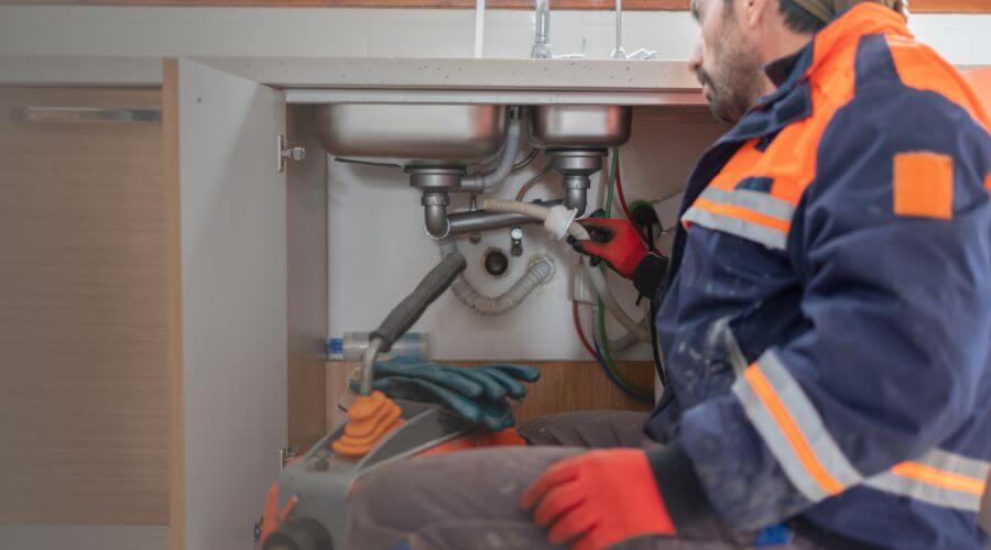 Professional tankless water heater installation services in Amonate, VA